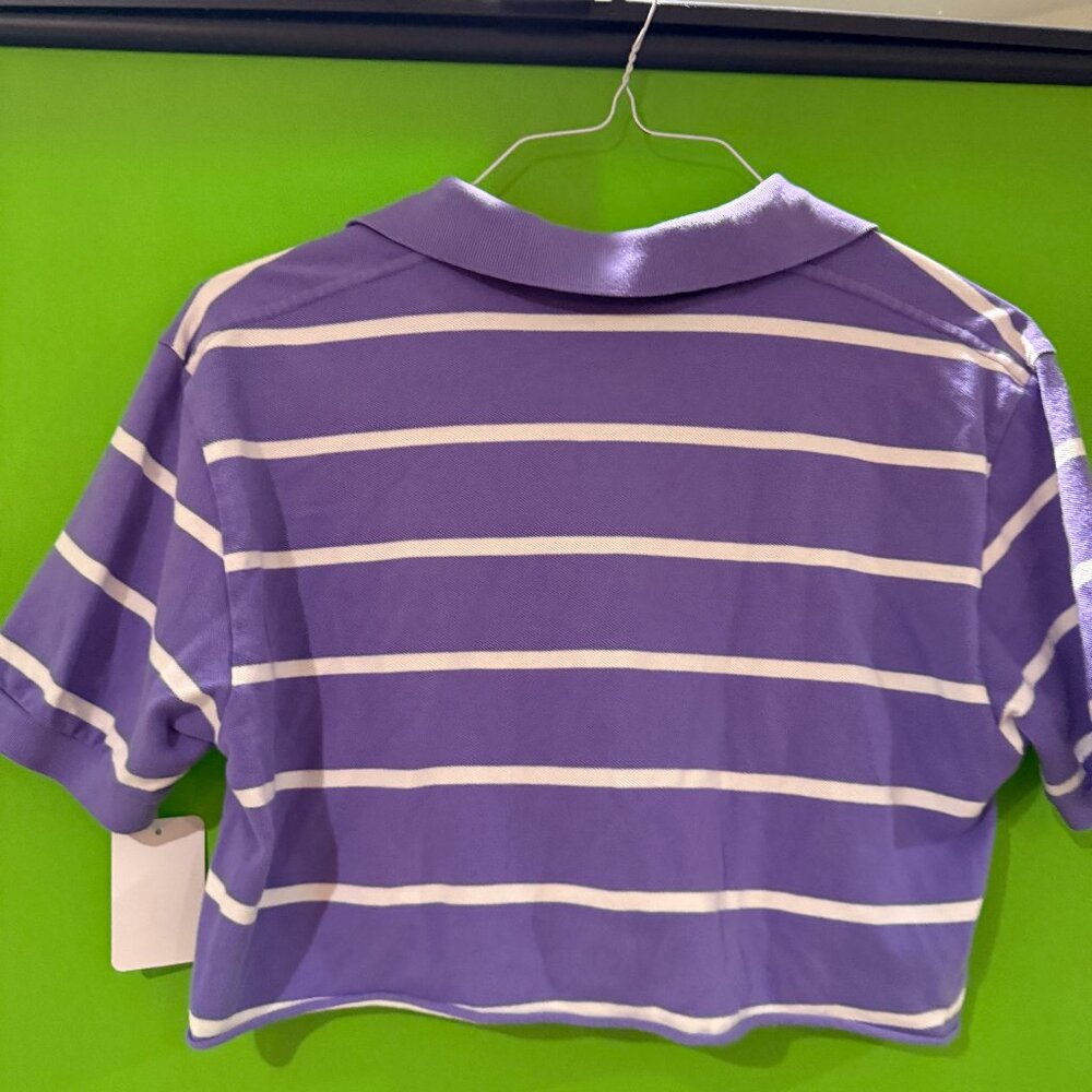 Polo by Ralph Lauren - Purple Cropped Polo